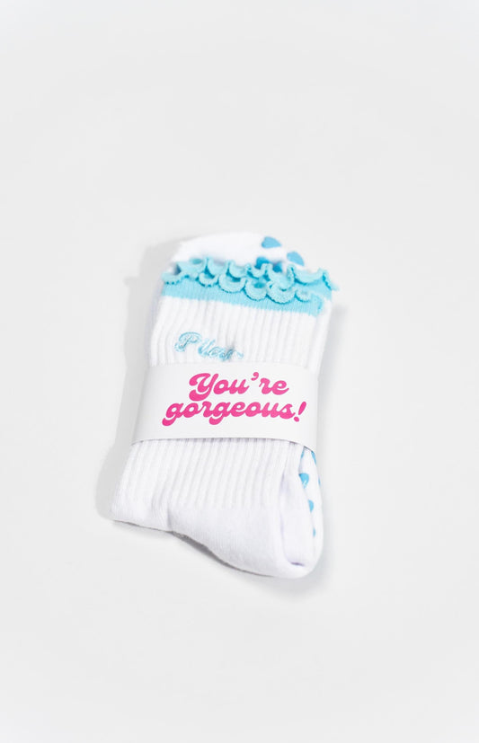 Chaussette Pilaa bleu